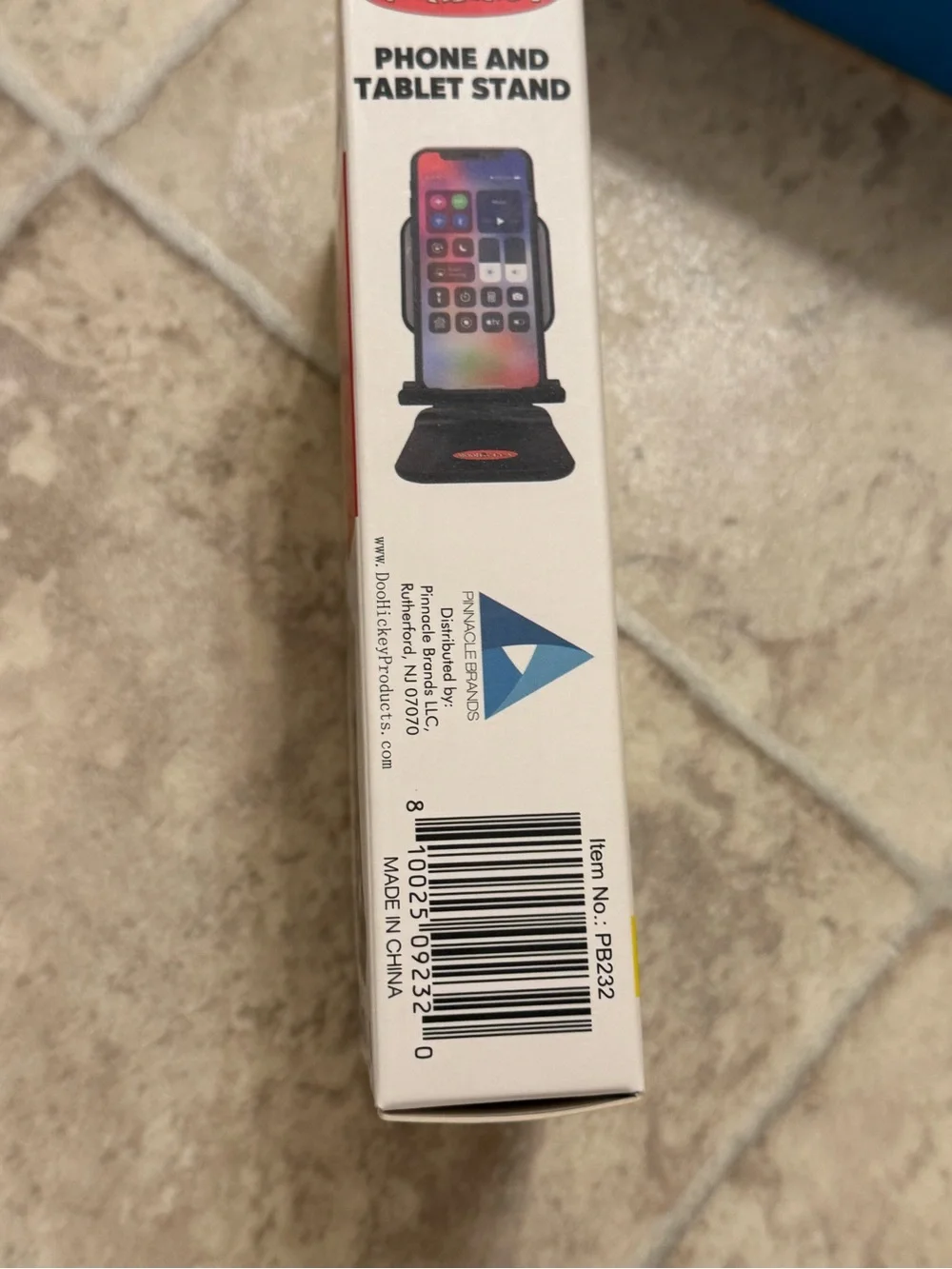 nwt as seen on TV DOOHICKEY phone and tablet stand in black